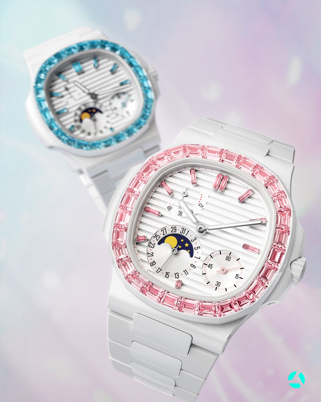 Patek 5712 Gemstone Ceramic AETHER 百达翡丽 宝石 鹦鹉螺5712 AET Remould AETHER | WORLDTIMER