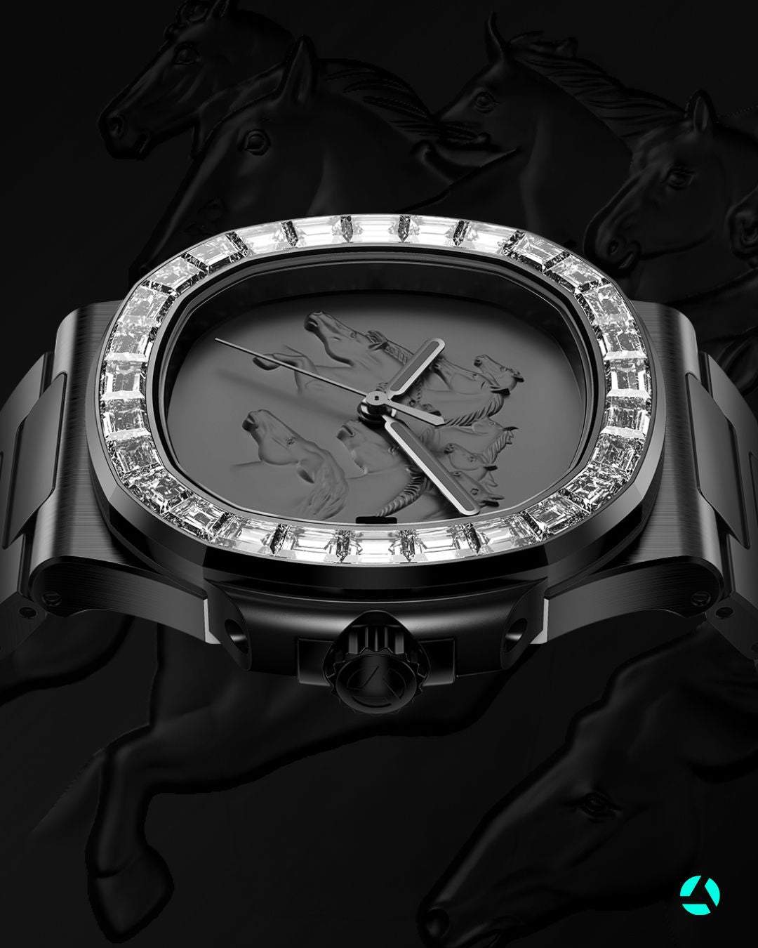 百达翡丽鹦鹉螺 5711 马年定制钻石腕表