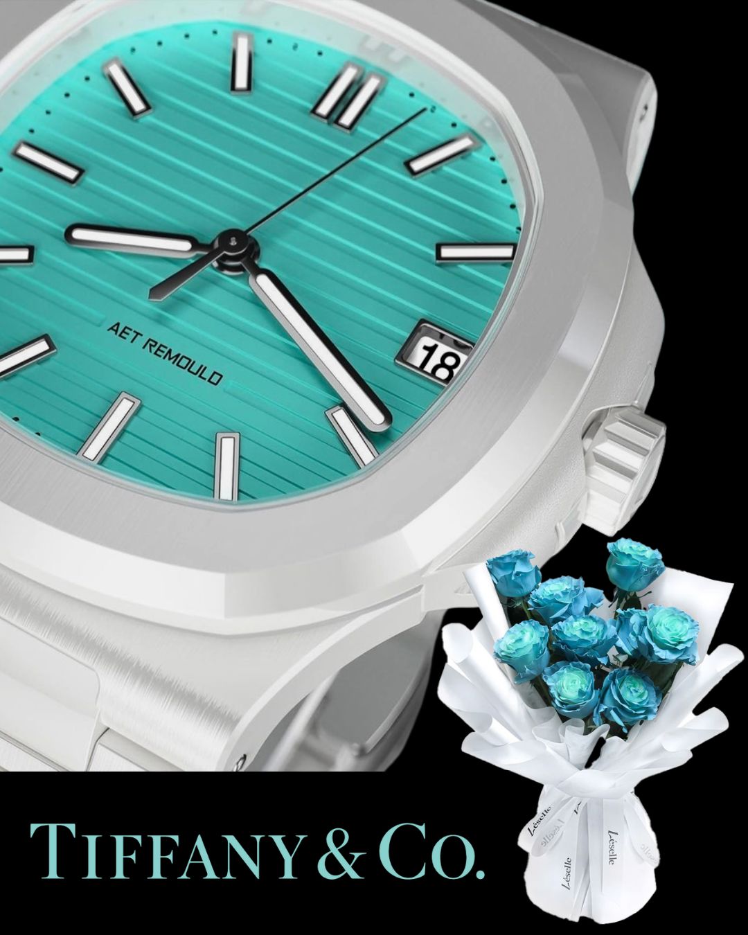 Unveiling the TIFFANY BLUE NAUTILUS in a Whole New Light 来体验前所未有的 百达翡丽蒂芙尼 鹦鹉螺5711 | WORLDTIMER