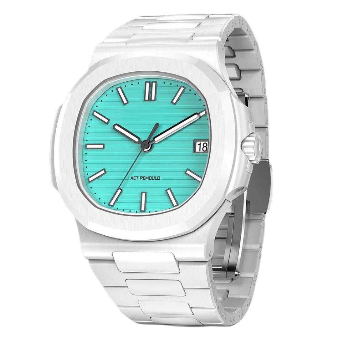 Patek Philippe 5711 Tiffany Nautilus AET REMOULD Full Ceramic Watch (Retail: US$85,500)