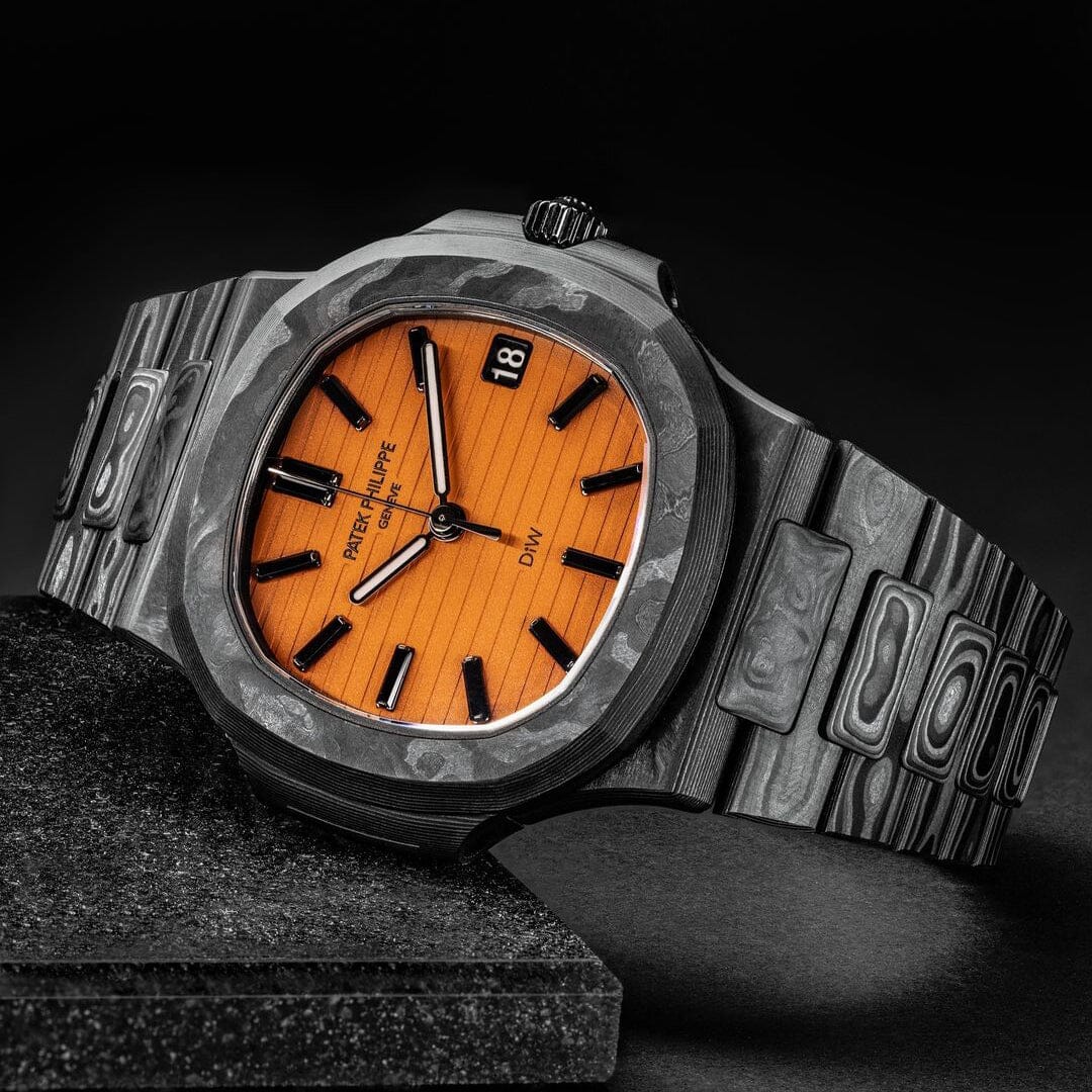 Patek Philippe Nautilus DiW Black Grail Orange Dial 百达翡丽鹦鹉螺 DiW 5711 橙面黑圣杯 | WORLDTIMER