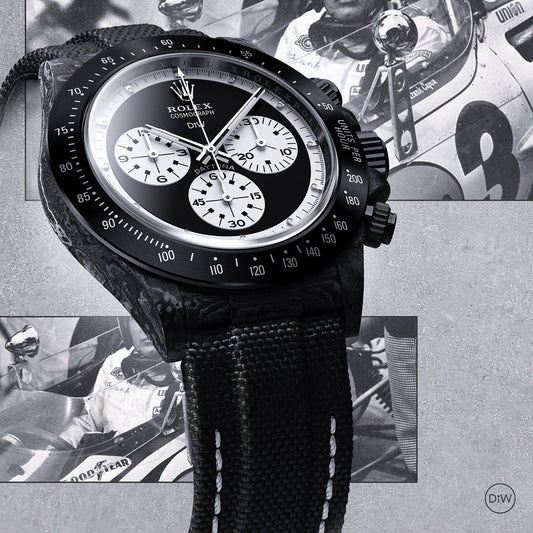 PAUL NEWMAN BLACK DLC Rolex DiW Daytona 劳力士DiW 碳纤维迪通拿 | WORLDTIMER
