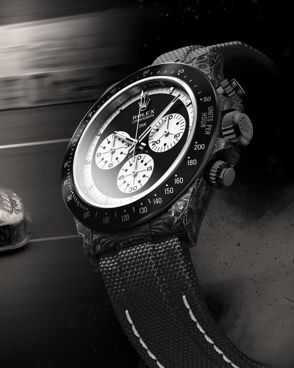 PAUL NEWMAN BLACK DLC Rolex DiW Daytona 劳力士DiW 碳纤维迪通拿 | WORLDTIMER