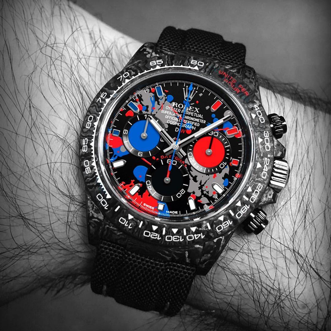 DiW Rolex PEPSI Daytona “MOTLEY 3S" 劳力士百事圈 DiW迪通拿 | WORLDTIMER