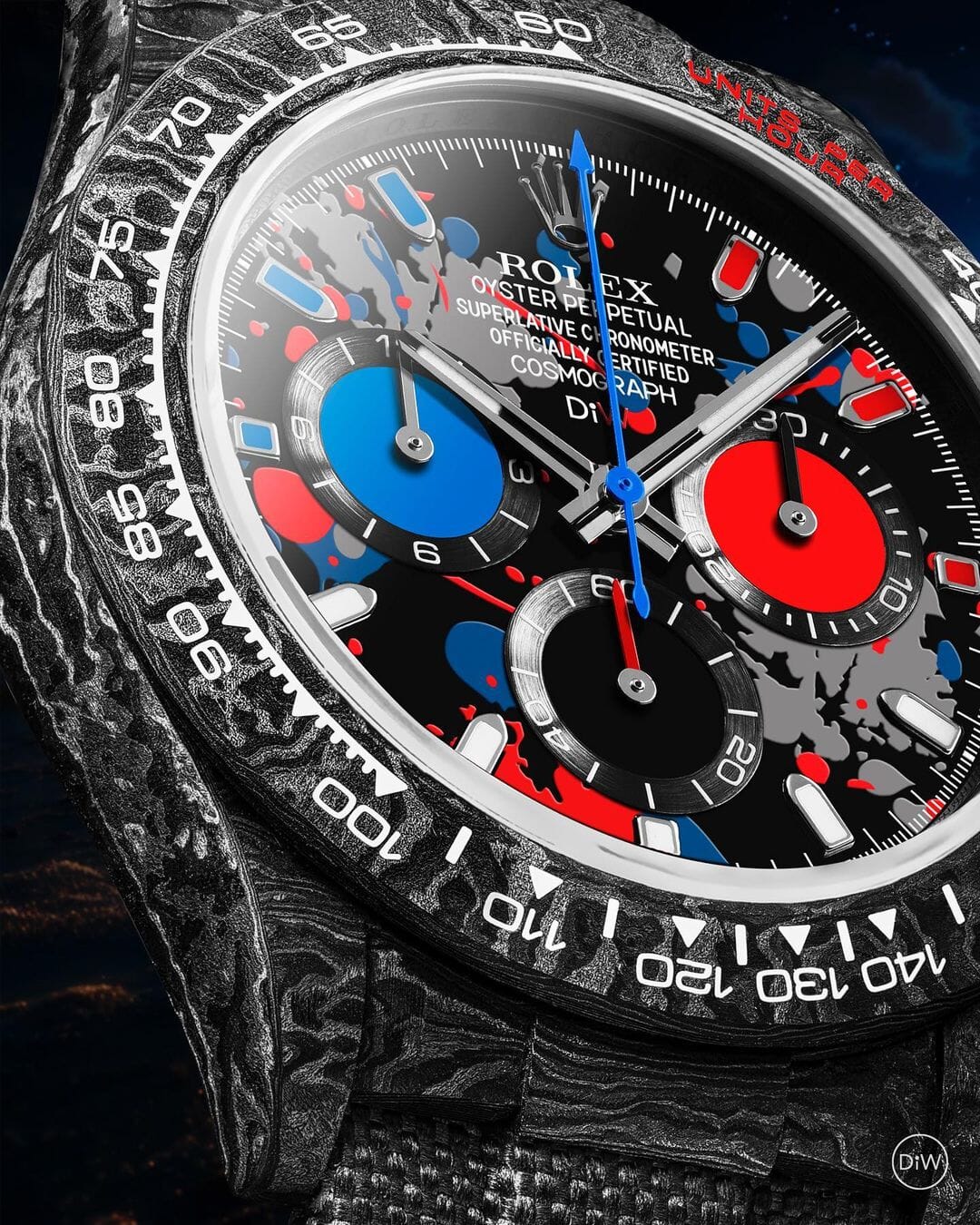 PEPSI Rolex DiW Daytona “MOTLEY 3S" 劳力士DiW 百事圈迪通拿 | WORLDTIMER