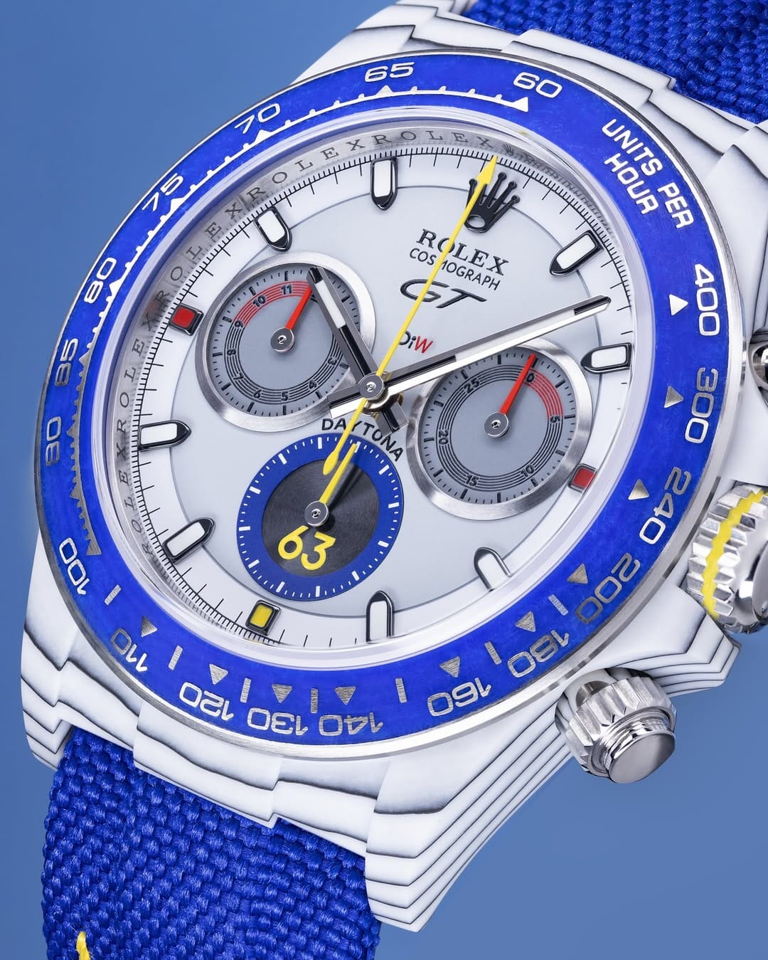 UNIQUE Porsche 911 GT3 Rolex DiW Daytona CarboQuartz 独一无二 保时捷911 GT3 劳力士DiW 石英纤维迪通拿 腕表 | WORLDTIMER