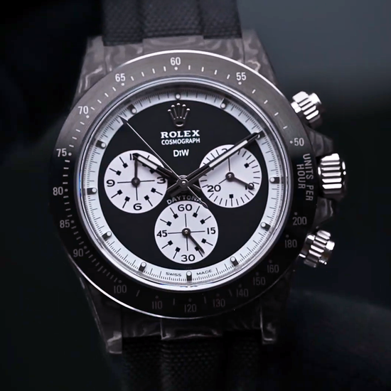 NTPT Carbon Fiber DiW Rolex Daytona PAUL NEWMAN BLACK SC 碳纤维 劳力士迪通拿 | WORLDTIMER