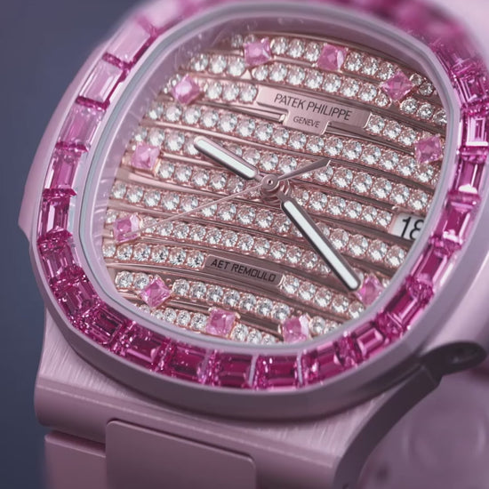 AET REMOULD Diamond Patek Nautilus GLIESE 百达翡丽鹦鹉螺 满天星 GLIESE | WORLDTIMER