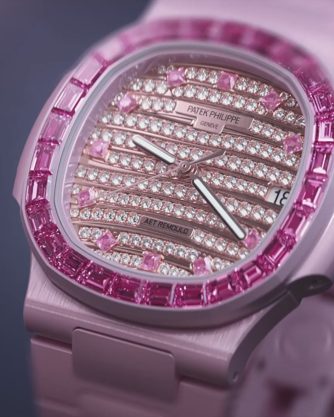 AET REMOULD Diamond Patek Nautilus GLIESE 百达翡丽鹦鹉螺 满天星 GLIESE | WORLDTIMER