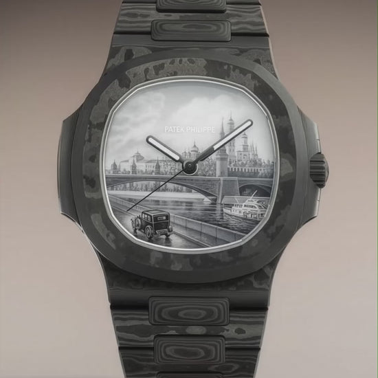 The Unique Enamel Nautilus Every Collector Is Talking About DiW 珐琅表盘百达翡丽鹦鹉螺 | WORLDTIMER