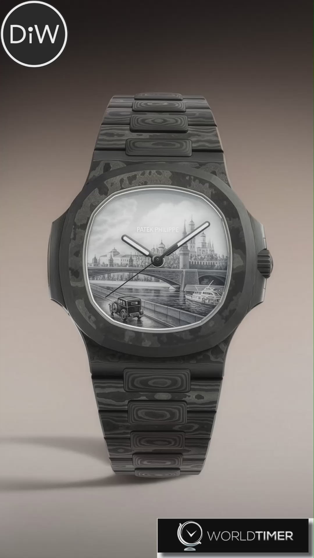 The Unique Enamel Nautilus Every Collector Is Talking About DiW 珐琅表盘百达翡丽鹦鹉螺 | WORLDTIMER