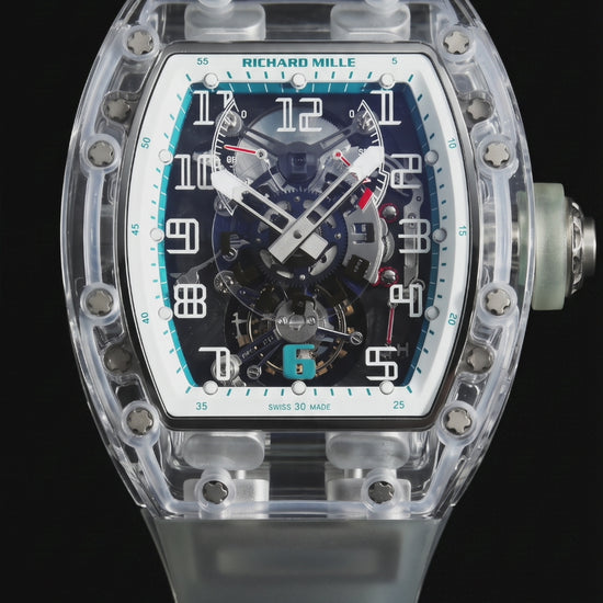 Richard Mille RM 003 Sapphire Tourbillon AET REMOULD U003 理查德米勒陀飞轮 RM 003 蓝宝石水晶手表 | WORLDTIMER