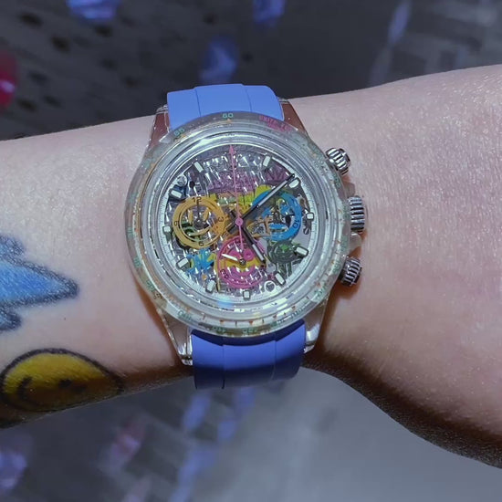 AET REMOULD Sapphire Rolex Daytona ONE 水晶劳力士迪通拿 | WORLDTIMER