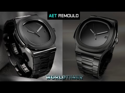 AET REMOULD Patek Philippe Nautilus BLACK CANVAS 全黑陶瓷 百達翡麗Nautilus 5711 | WORLDTIMER