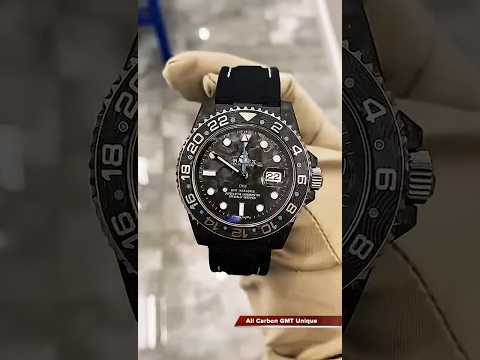 NTPT Carbon Rolex GMT Master DiW ALL BLACK 劳力士DiW 格林尼治型 | WORLDTIMER 
