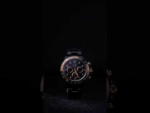 AET REMOULD Rolex Ceramic Daytona "PLATINUM-COLORED CLASSIC (BLACK)" | WORLDTIMER