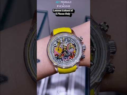 AET REMOULD x PICASSO Rolex Daytona GREAT STILL LIFE ON PEDESTAL 畢加索 勞力士 地通拿 透明手錶 | WORLDTIMER