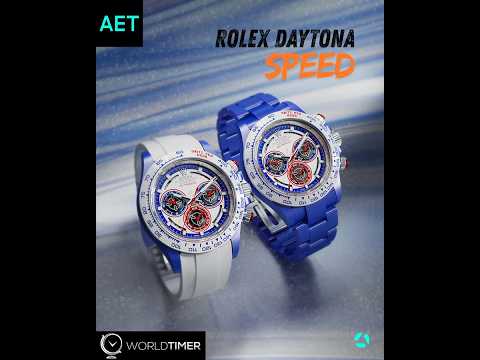 AET REMOULD Rolex Daytona "SPEED" F1仪表板 灵感 劳力士迪通拿 40毫米订制腕表 | WORLDTIMER