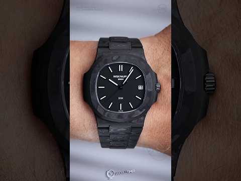 ALL CARBON BLACK Patek Philippe Nautilus DiW NTPT碳纤维 百达翡丽5711 鹦鹉螺 | WORLDTIMER