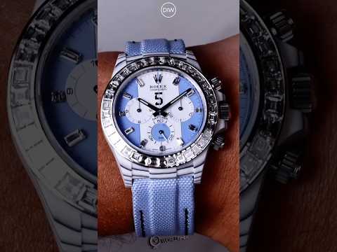 Rolex DiW Daytona LEANDRO PAREDES Baguette Bezel 劳力士 钻石表圈迪通拿 | WORLDTIMER