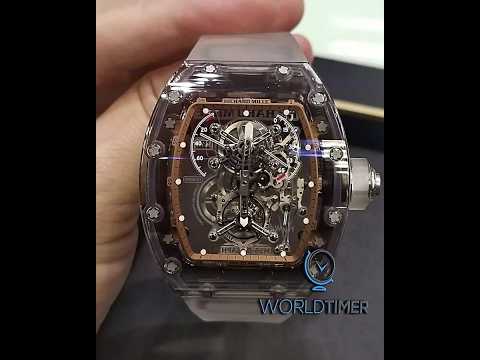 Richard Mille RM 56-01 Brown Sapphire Tourbillon 理查德米勒水晶 RM 56-01 啡色陀飞轮 | WORLDTIMER