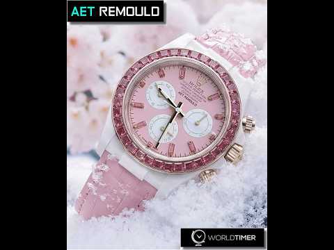 AET REMOULD Rolex Daytona Diamond Ladies Watch "SHUN SAKURA" 劳力士迪通拿 钻石女表 | WORLDTIMER