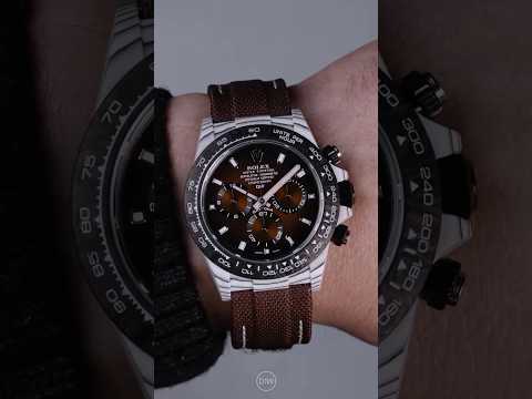 UNIQUE CarboQuartz DiW Rolex Daytona IRBIS GRADIENT DIAL 劳力士DiW 渐变色表盘迪通拿 | WORLDTIMER