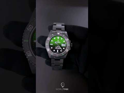Rolex DiW Submariner PARAKEET 劳力士DiW 绿水鬼 | WORLDTIMER