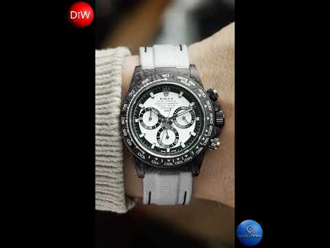 NTPT Carbon Rolex DiW Daytona CREAM V2 劳力士DiW 碳纤维迪通拿 | WORLDTIMER