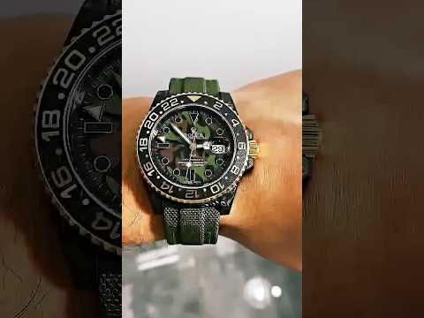 NTPT Carbon DiW Rolex GMT Master MILITARY GMT DiW劳力士 格林尼治型 | WORLDTIMER