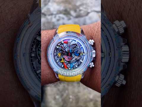 AET REMOULD Rolex Daytona "VARIOUS ACT" Sapphire Watch 劳力士迪通拿 蓝宝石水晶透明手表 | WORLDTIMER