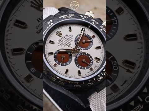 DESERT EAGLE CARBON Daytona — DiW’s 10‑Piece Ultra‑Exclusive Release DiW 迪沃 Desert Eagle Carbon 碳纤维迪通拿｜轻至不足 50g 的传奇 | WORLDTIMER