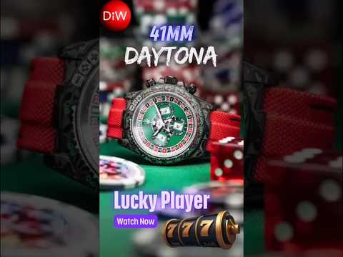 LUCKY PLAYER (CASINO) 41mm Rolex DiW Daytona 41毫米劳力士 碳纤维迪通拿 | WORLDTIMER