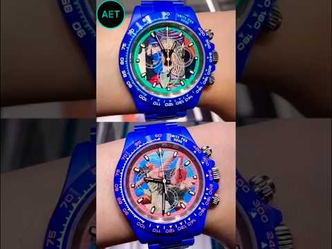 Picasso Inspired Rolex Daytona AET Remould WOMAN SEATED BEFORE THE WINDOW 毕加索 劳力士 迪通拿 全陶瓷手表 | WORLDTIMER