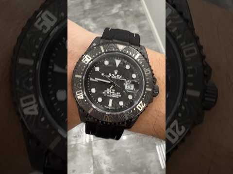 NTPT Carbon Rolex DiW Sea Dweller ALL BLACK NTPT碳纤维 劳力士DiW海使型 | WORLDTIMER