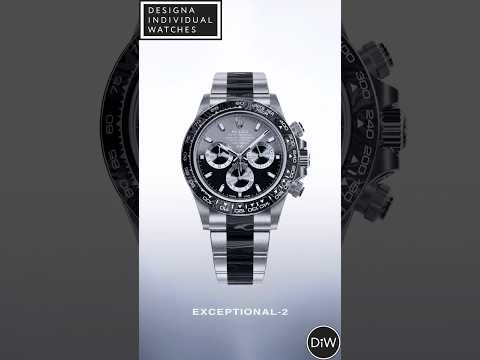NTPT Carbon Fiber & Titanium Rolex Daytona DiW EXCEPTIONAL-2 钛金属+碳纤维 DiW劳力士迪通拿 | WORLDTIMER