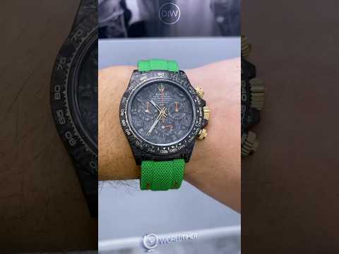 ALL CARBON LIME Rolex DiW Daytona 劳力士DiW 碳纤维迪通拿 | WORLDTIMER