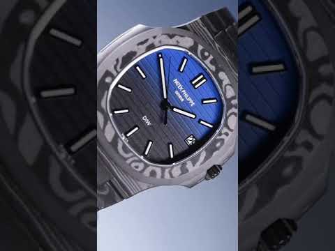Patek Philippe Nautilus DiW BLACK GRAIL G-BLUE 百达翡丽 DiW 碳纤维鹦鹉螺 5711 黑圣杯 G-BLUE | WORLDTIMER