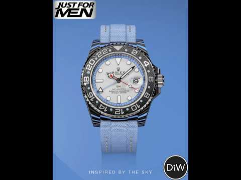 Rolex DiW GMT Master SKYBOUND Oyster 与 NTPT碳纤维 结合的 DiW 劳力士格林尼治 | WORLDTIMER