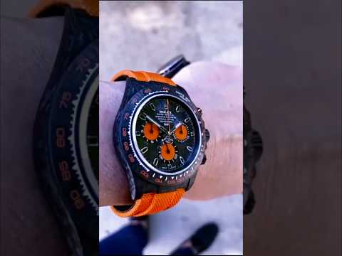 DiW Rolex Carbon Daytona ORANGE EDITION 劳力士碳纤维 DiW迪通拿 | WORLDTIMER