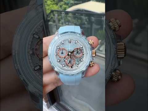 Colorful Rolex Daytona LOONG: The Art of AET REMOULD 劳力士迪通拿 蓝宝石的色彩重塑 | WORLDTIMER