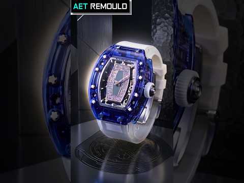 Richard Mille RM 07-01 Sapphire Bleu Ladies Watch 理查德米勒水晶壳 蓝色 RM 07-01 女士表 | WORLDTIMER