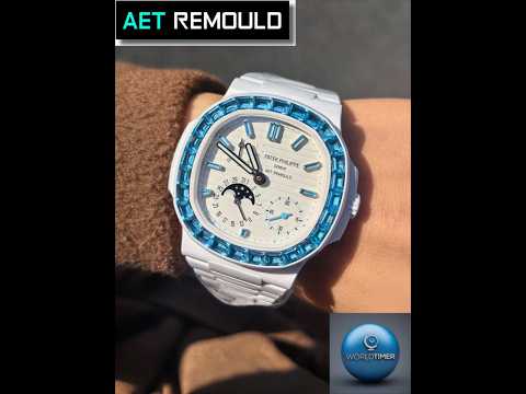 Patek Philippe 5712 Gemstone Ceramic AET Remould AETHER 百达翡丽 海蓝宝石 鹦鹉螺5712 AET Remould AETHER | WORLDTIMER