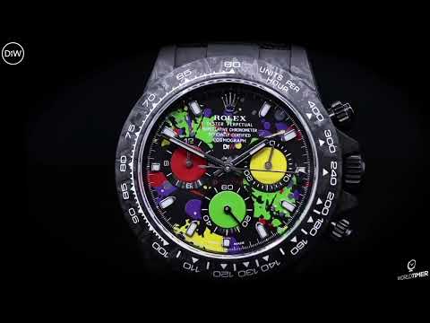 Rolex 41mm Daytona by DiW, First In Rolex WatchMaking | DiW 首创 「劳力士41毫米迪通拿」，震撼表坛 | WORLDTIMER
