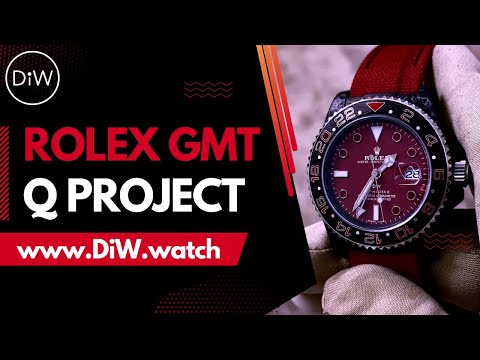 NTPT Carbon Rolex GMT Master DiW Q PROJECT 劳力士GMT 腕表 | WORLDTIMER