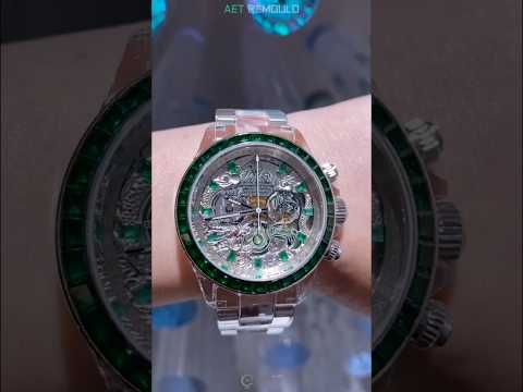 The Full Sapphire Rolex Daytona You Didn't Know About 全蓝宝石水晶透明 劳力士迪通拿 | WORLDTIMER