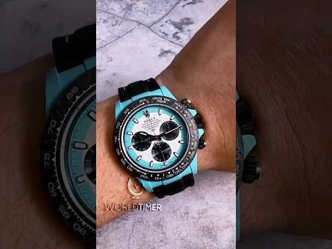 Tiffany Blue Rolex DiW Daytona CELESTE 蒂芙尼蓝劳力士 DiW迪通拿 | WORLDTIMER