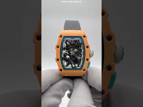 🧡 RM 07‑04 Sport in Salmon Pink | Elegant Performance by Richard Mille 🏃‍♀️ 理查德米勒女表 RM 07-04 三文鱼粉色 | WORLDTIMER