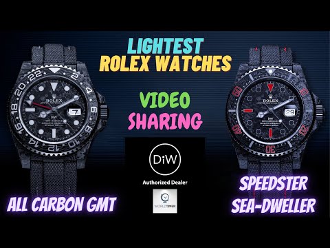 NTPT Carbon DiW Rolex Sea Dweller SPEEDSTER 碳纤维劳力士 DiW海使型 | WORLDTIMER