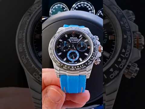 UNIQUE CarboQuartz Rolex DiW Daytona "RACING BLUE" 独一无二 劳力士DiW 石英纤维迪通拿 | WORLDTIMER
